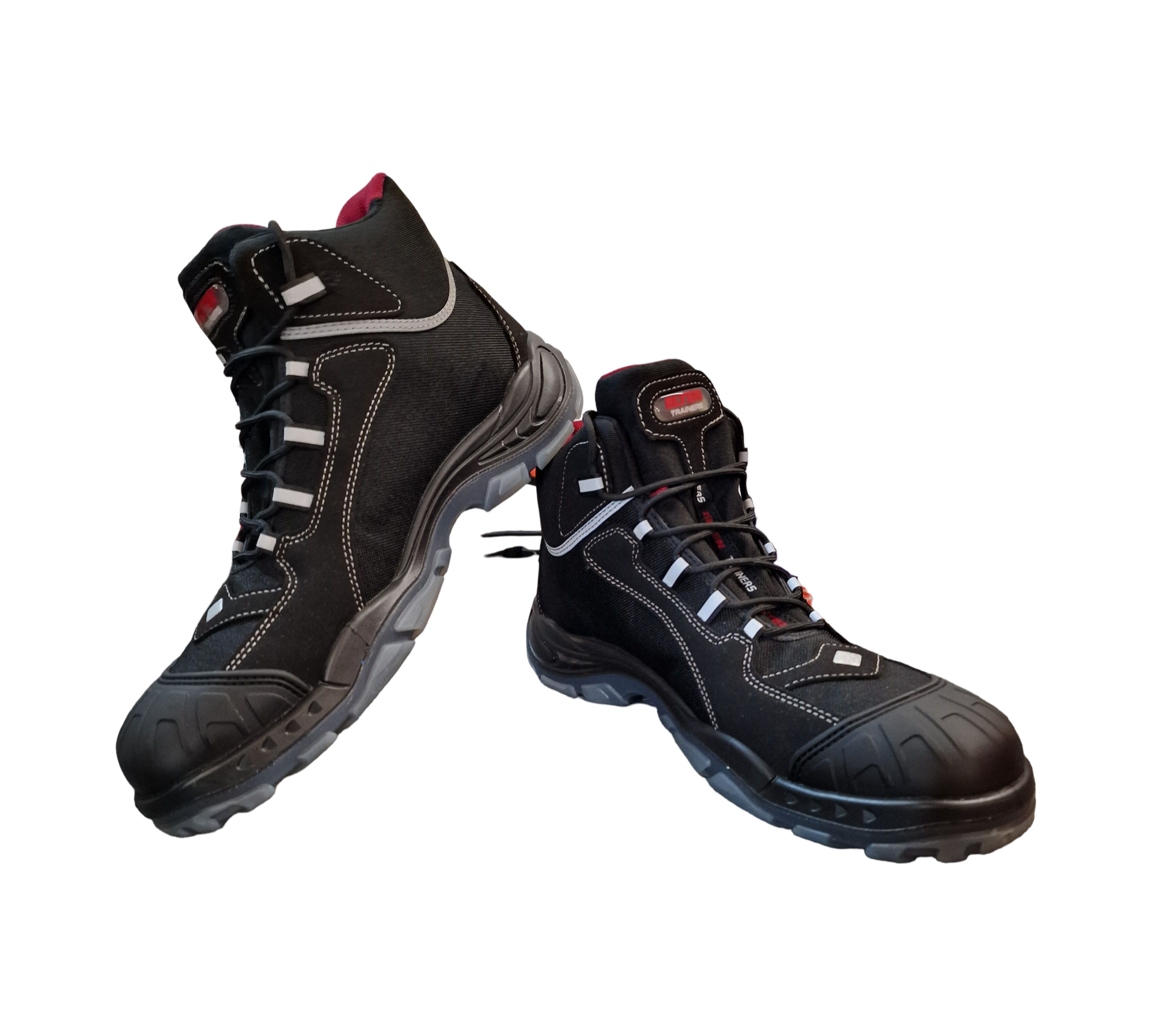 ELTEN SANDER Pro ESD S3 Sicherheitsschuhe Herren Gr. 47 Schwarz/Rot