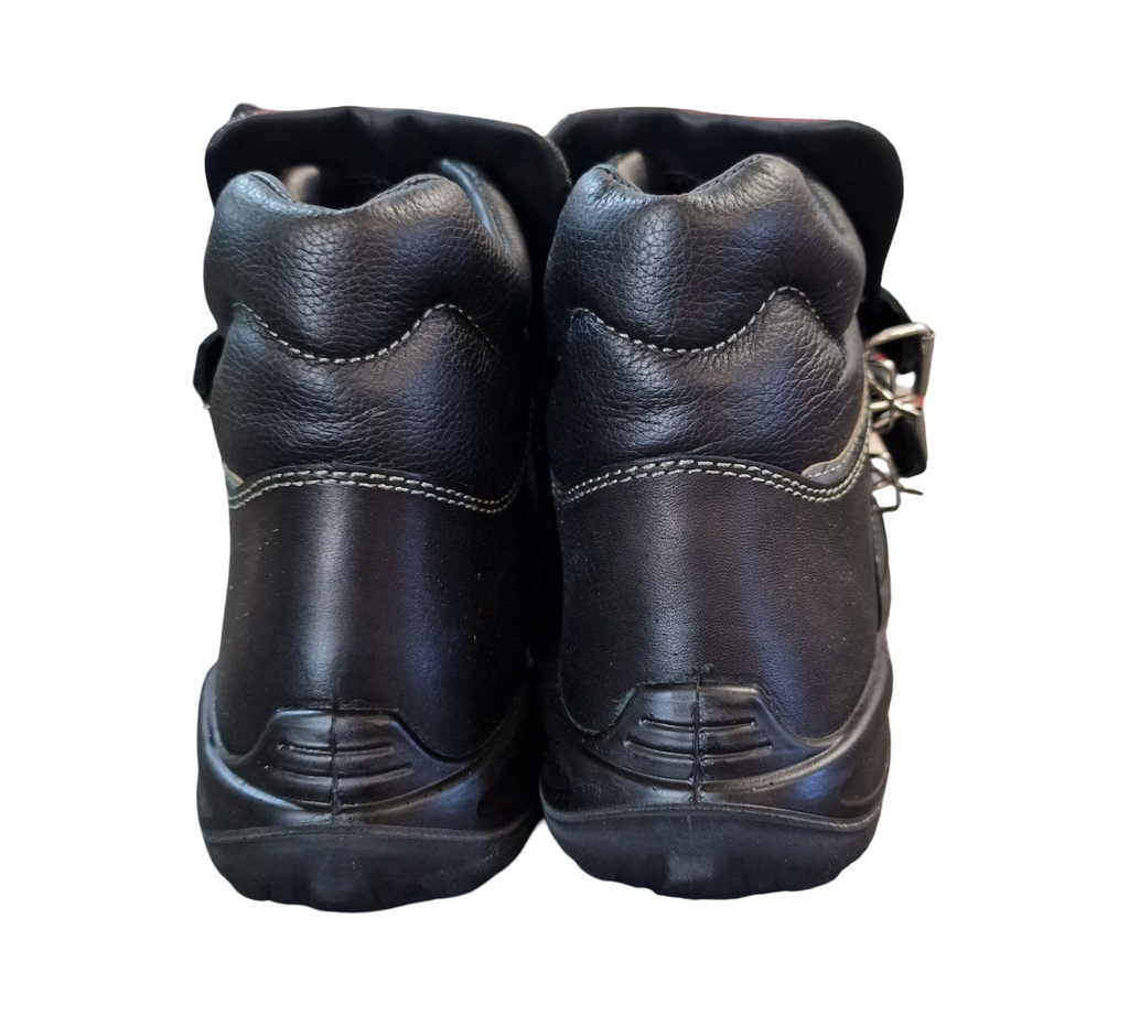 ELTEN ANDERSON S3 HI Men's Safety Boots, Size 44, Black/Red