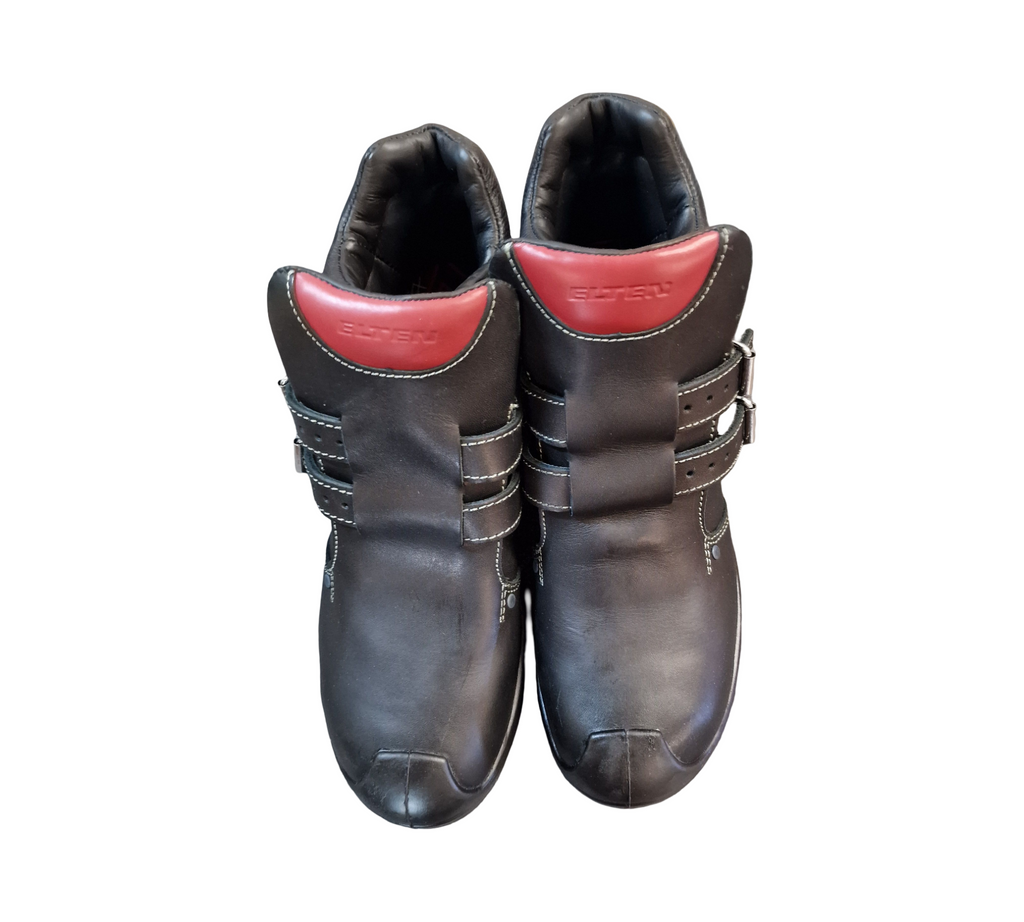 ELTEN ANDERSON S3 HI Men's Safety Boots, Size 44, Black/Red