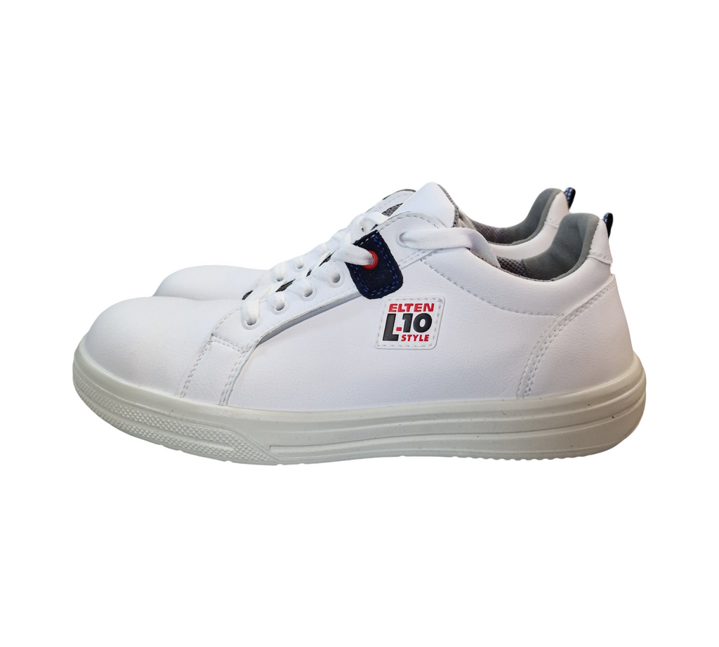 ELTEN GHOST Low ESD S3 Safety Shoes Men Steel Toe Size 46 White