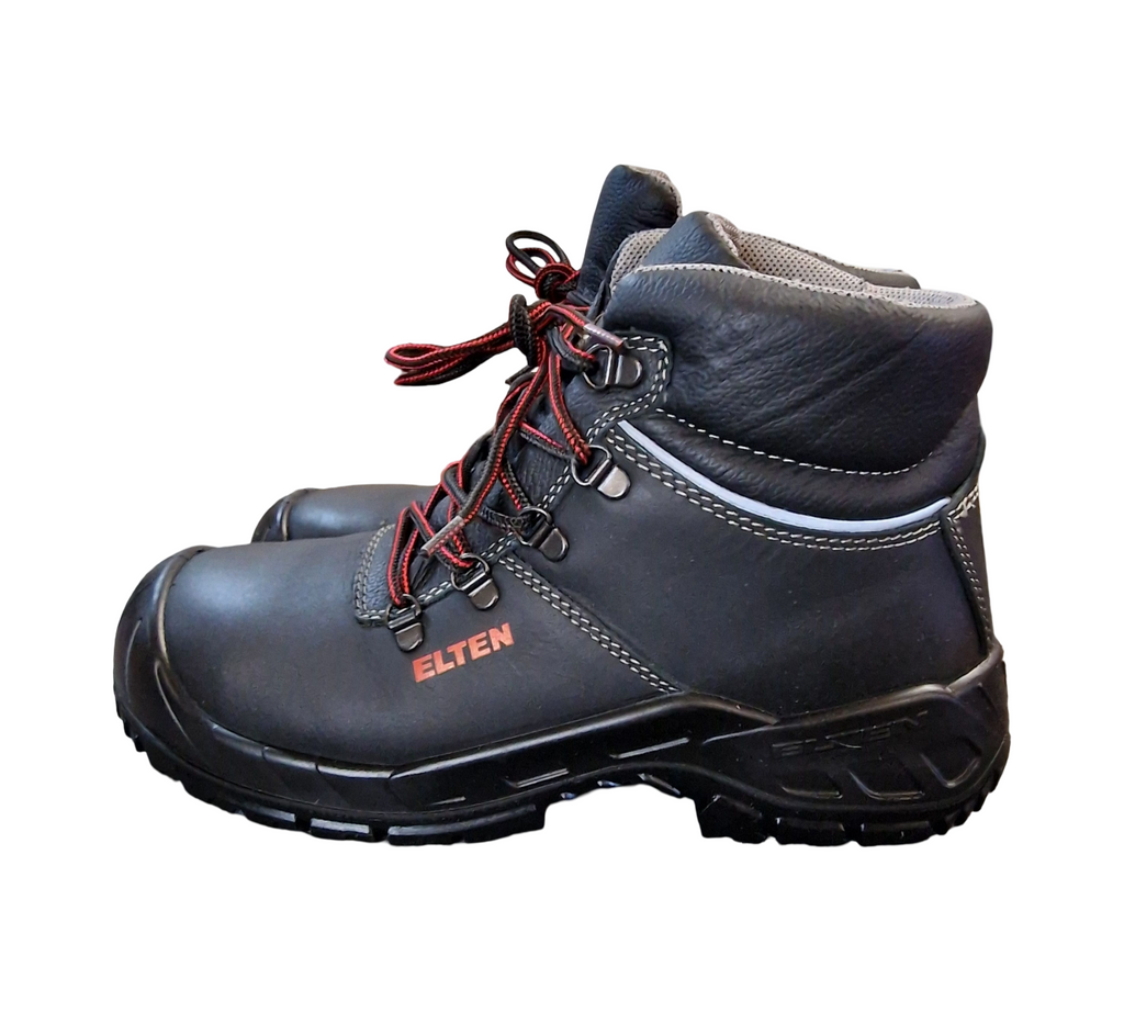 ELTEN RENZO XXW Mid ESD S3 Sicherheitsstiefel Unisex Gr. 42 Schwarz