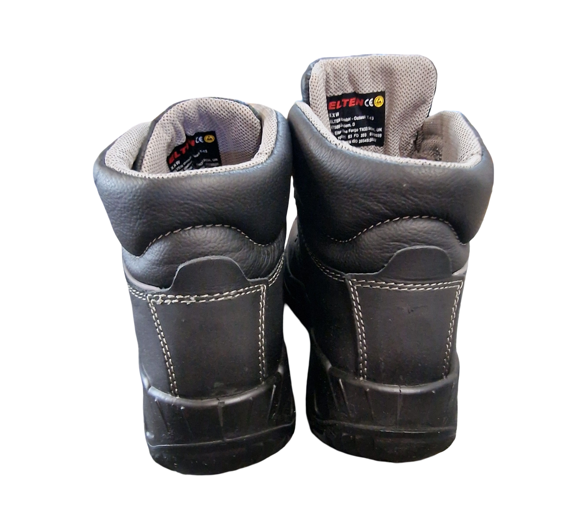 ELTEN RENZO XXW Mid ESD S3 Sicherheitsstiefel Unisex Gr. 42 Schwarz