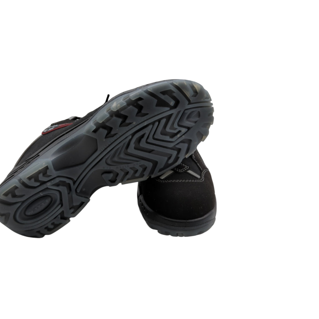 ELTEN SENEX Work Shoes ESD S2 Textile Safety Shoes Size 40 Black Red