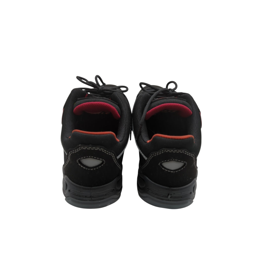 ELTEN SENEX Work Shoes ESD S2 Textile Safety Shoes Size 40 Black Red