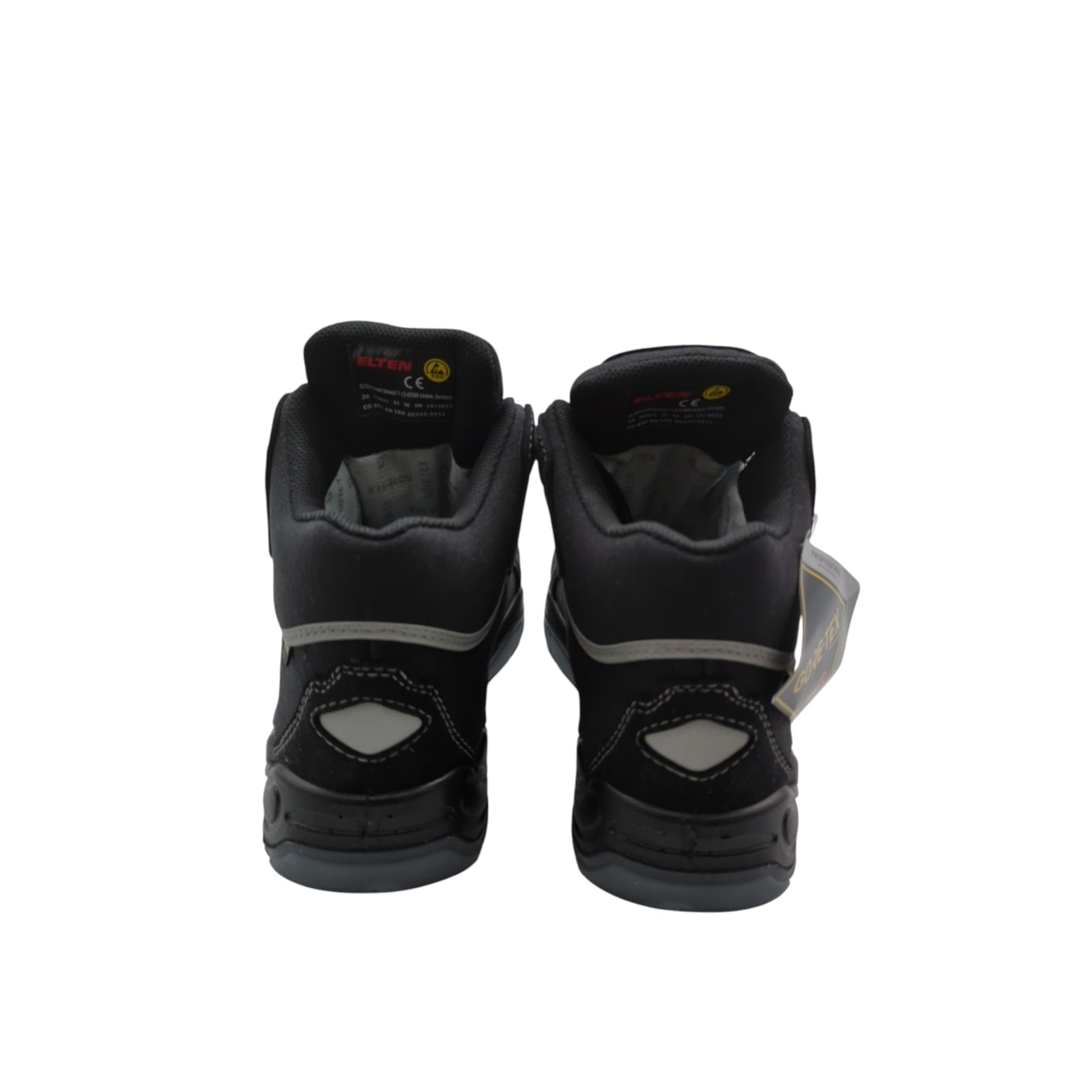 ELTEN Sander Pro GTX ESD S3 Safety Shoes Unisex Size 38 Black/Red