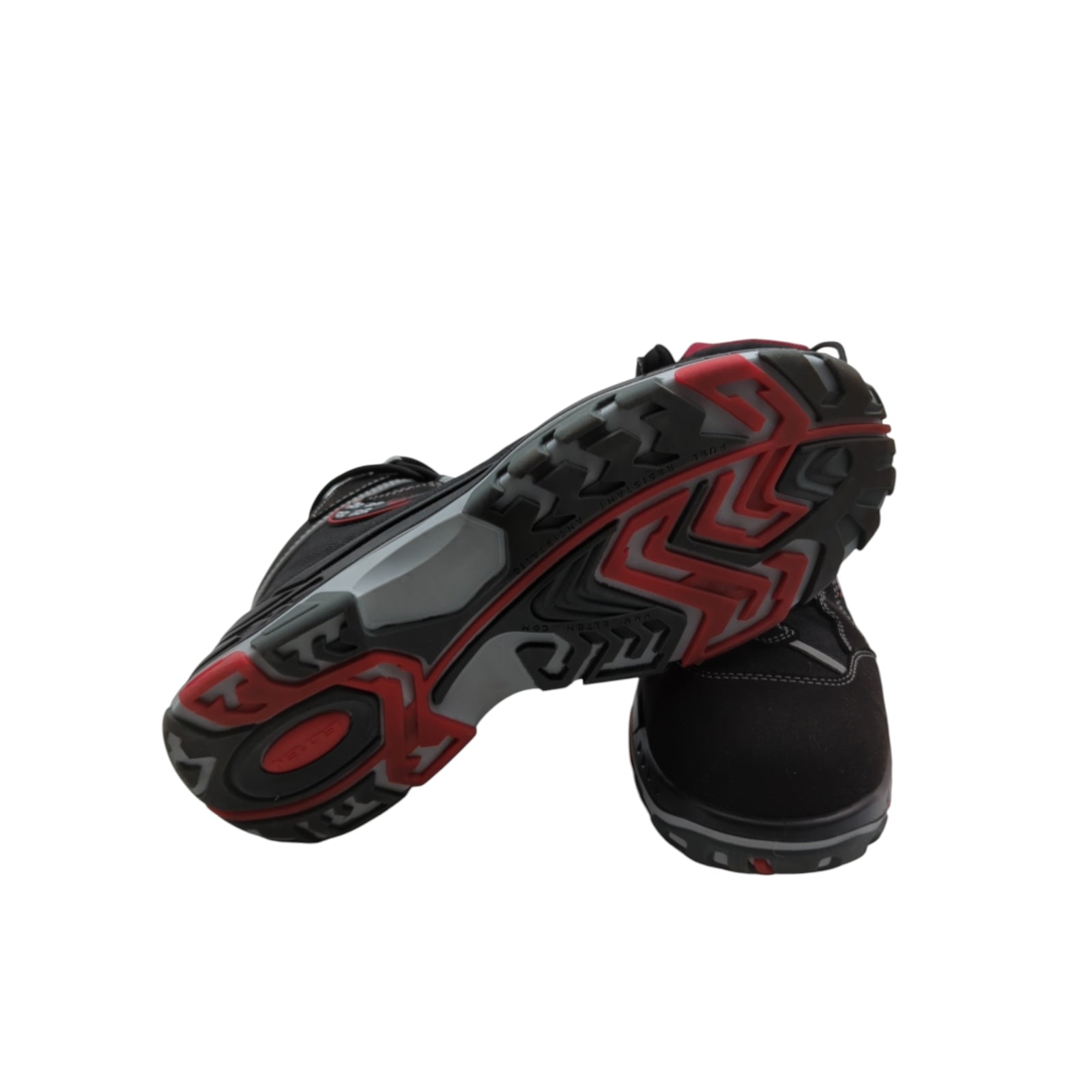 ELTEN Sander ESD S3S Safety Shoes Unisex Size 42 Black/Red