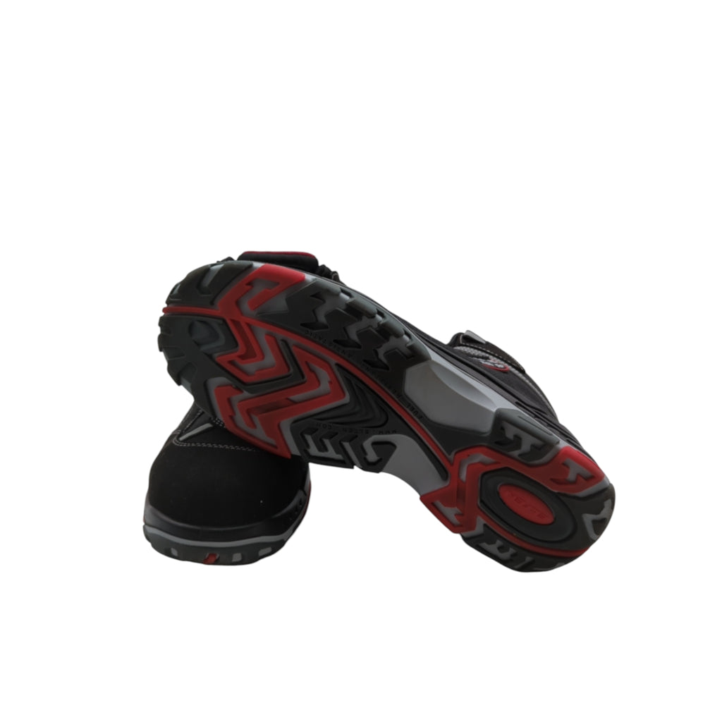 ELTEN Sander ESD S3S Safety Shoes Unisex Size 42 Black/Red