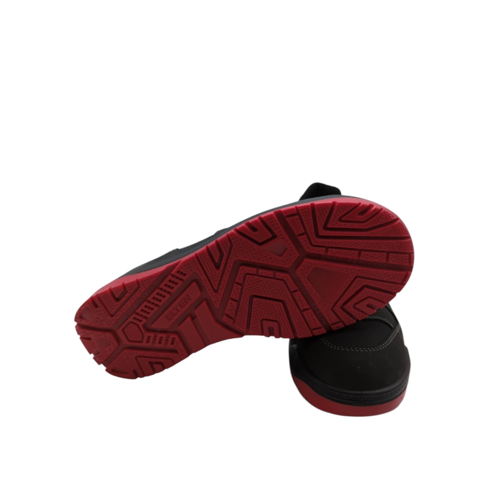 ELTEN Maverick Black-Red Low ESD S3 Sicherheitsschuhe Gr. 40 Schwarz/Rot