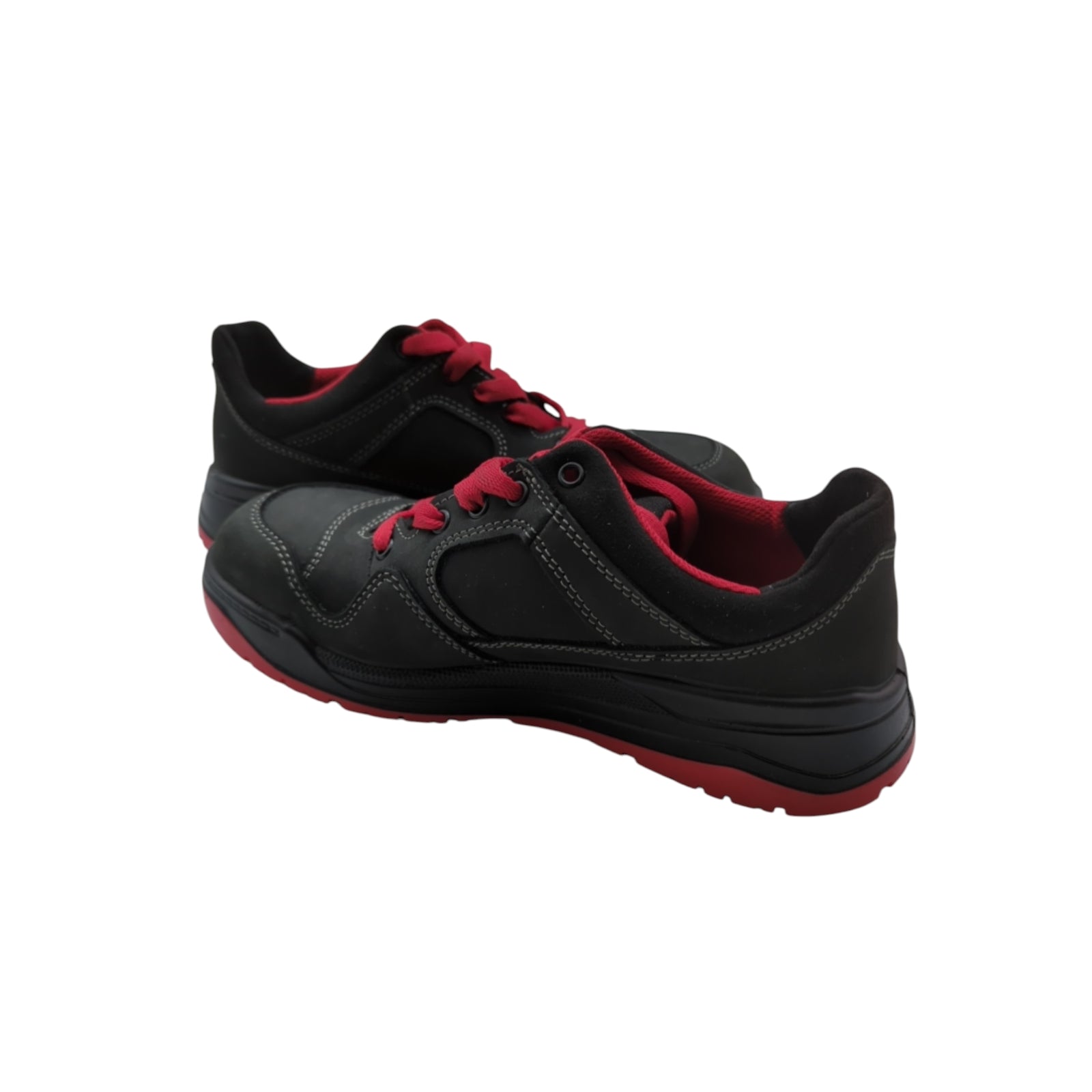ELTEN Maverick Black-Red Low ESD S3 Sicherheitsschuhe Gr. 40 Schwarz/Rot