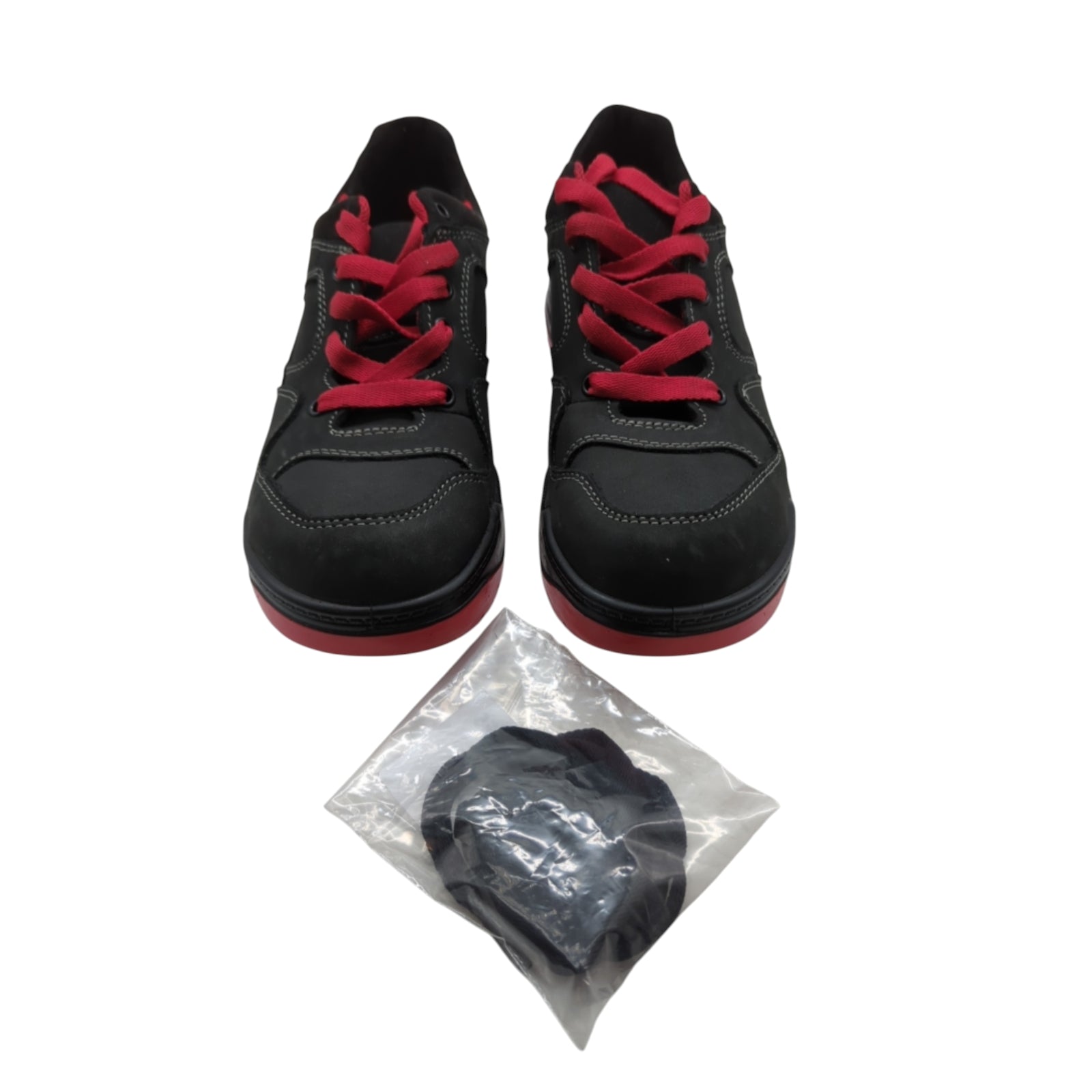 ELTEN Maverick Black-Red Low ESD S3 Sicherheitsschuhe Gr. 40 Schwarz/Rot