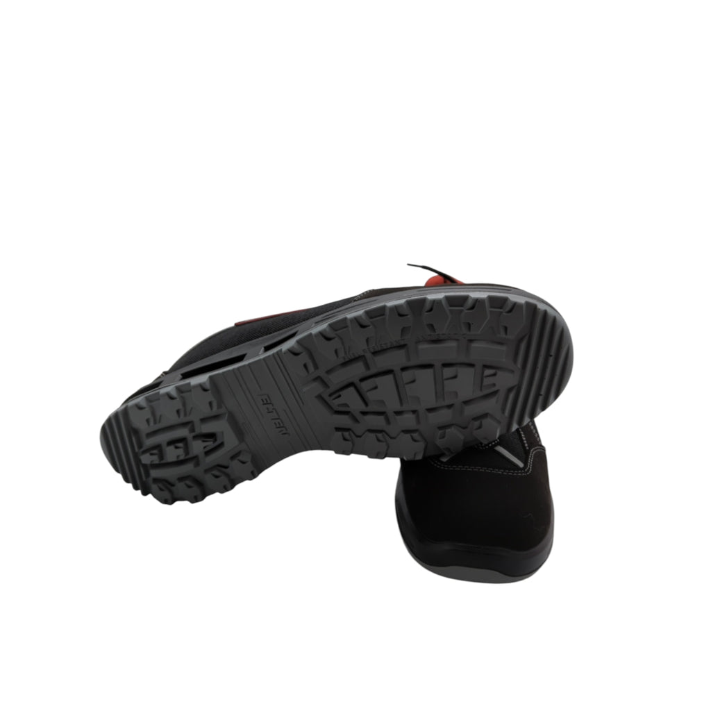 ELTEN Senex XXT ESD S3S Safety Shoes Unisex Size 47 Black/Red