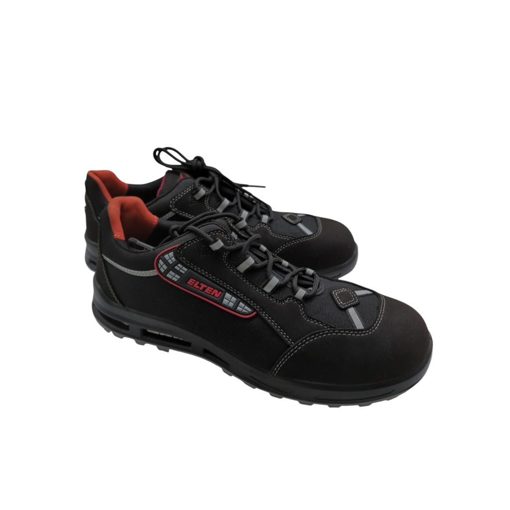 ELTEN Senex XXT ESD S3S Safety Shoes Unisex Size 47 Black/Red
