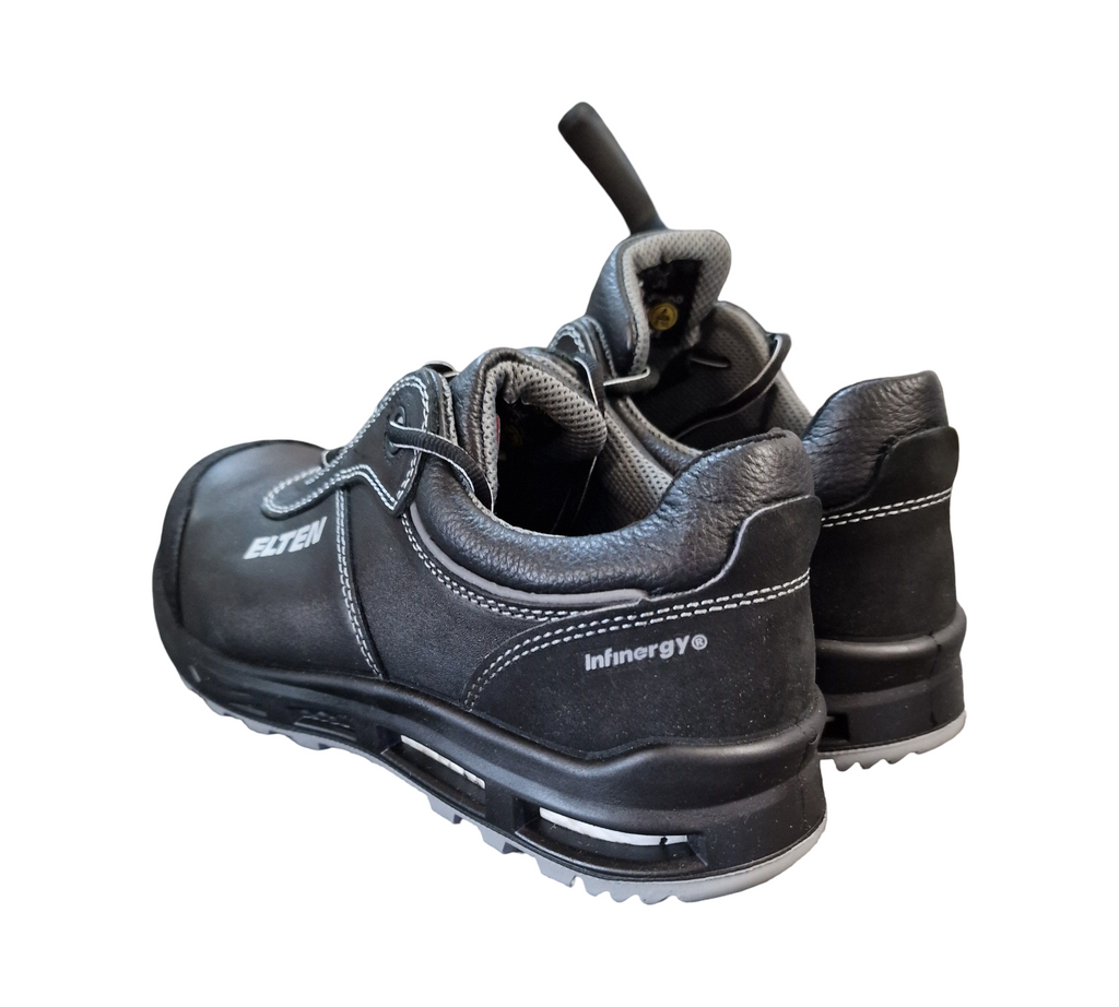 ELTEN Reaction XXT Low ESD S3S Safety Shoes Size 39 Black/Grey