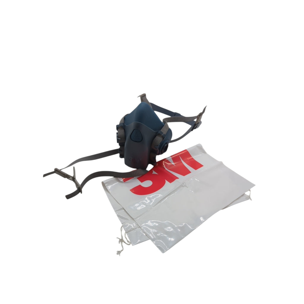 3M 7502 Reusable Half Mask with Twin Filters, Size M