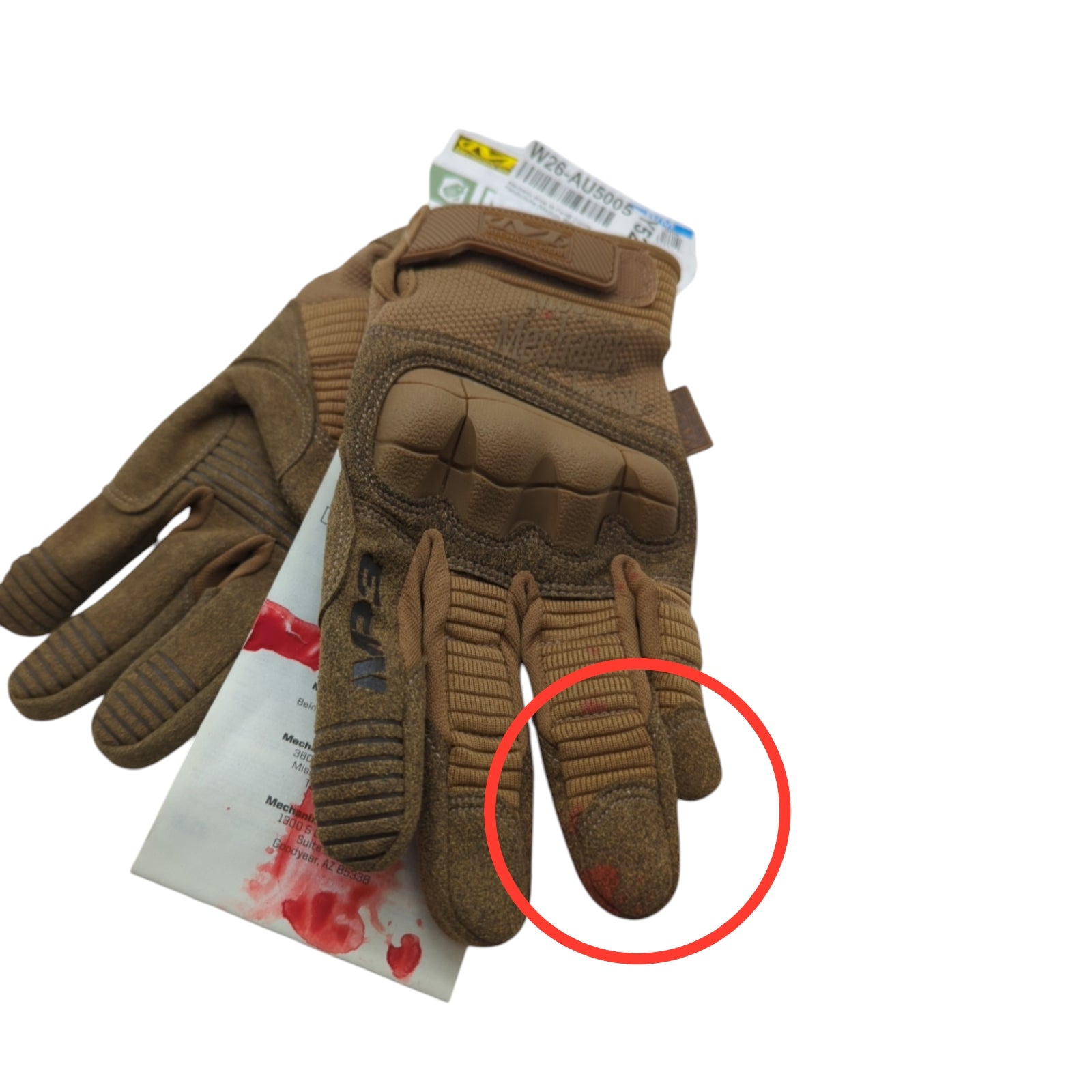 Mechanix Wear M-Pact Coyote Arbeitshandschuhe Gr. M Braun