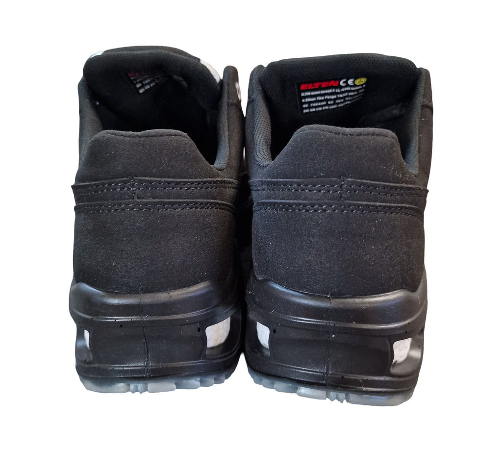 ELTEN MILOW Low ESD S2 Sicherheitsschuhe Herren Kunststoffkappe Gr. 45 Schwarz