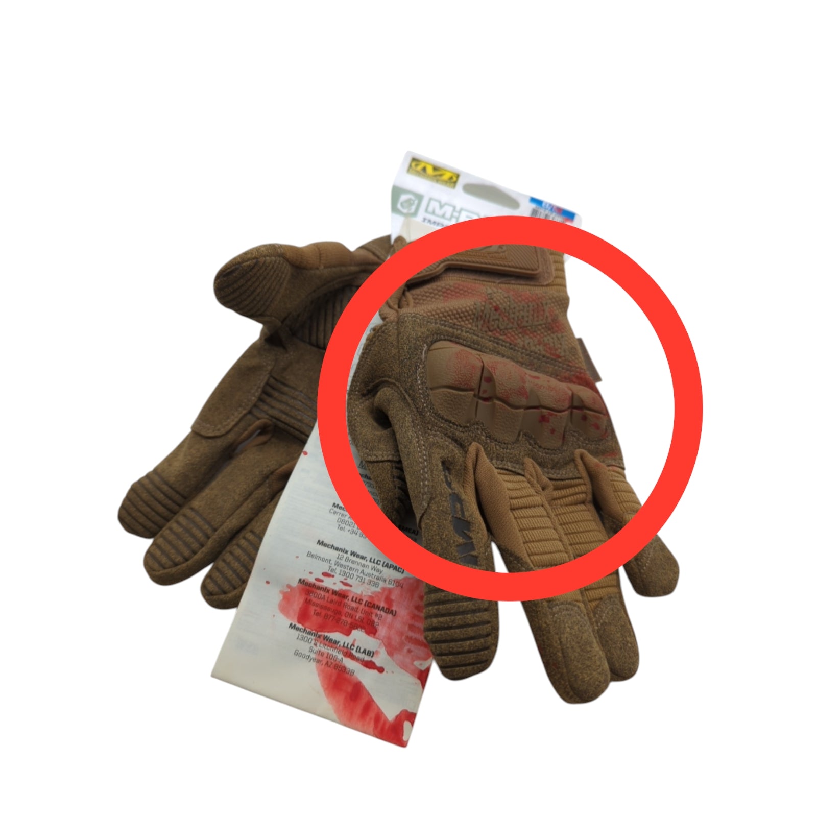 Motorcycle Gloves Motorcycle Gloves Size M Brown