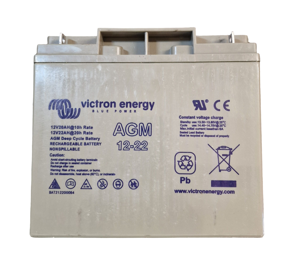 Victron AGM 12V 22Ah Tiefzyklus-Batterie