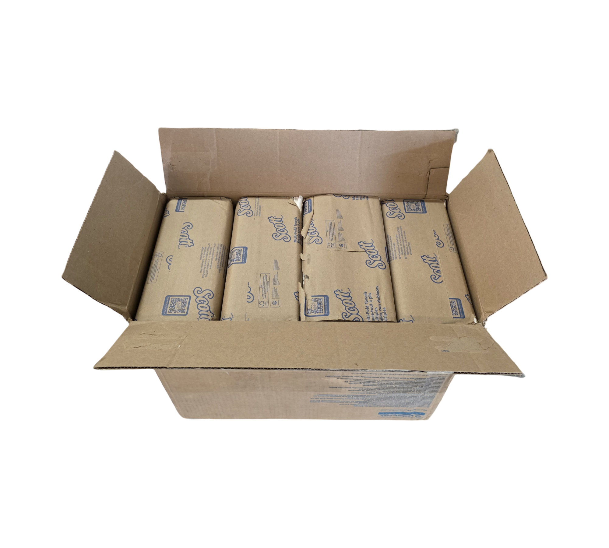 Scott 3749 Multifold Papierhandtücher 1-lagig FSC Falzung Weiß