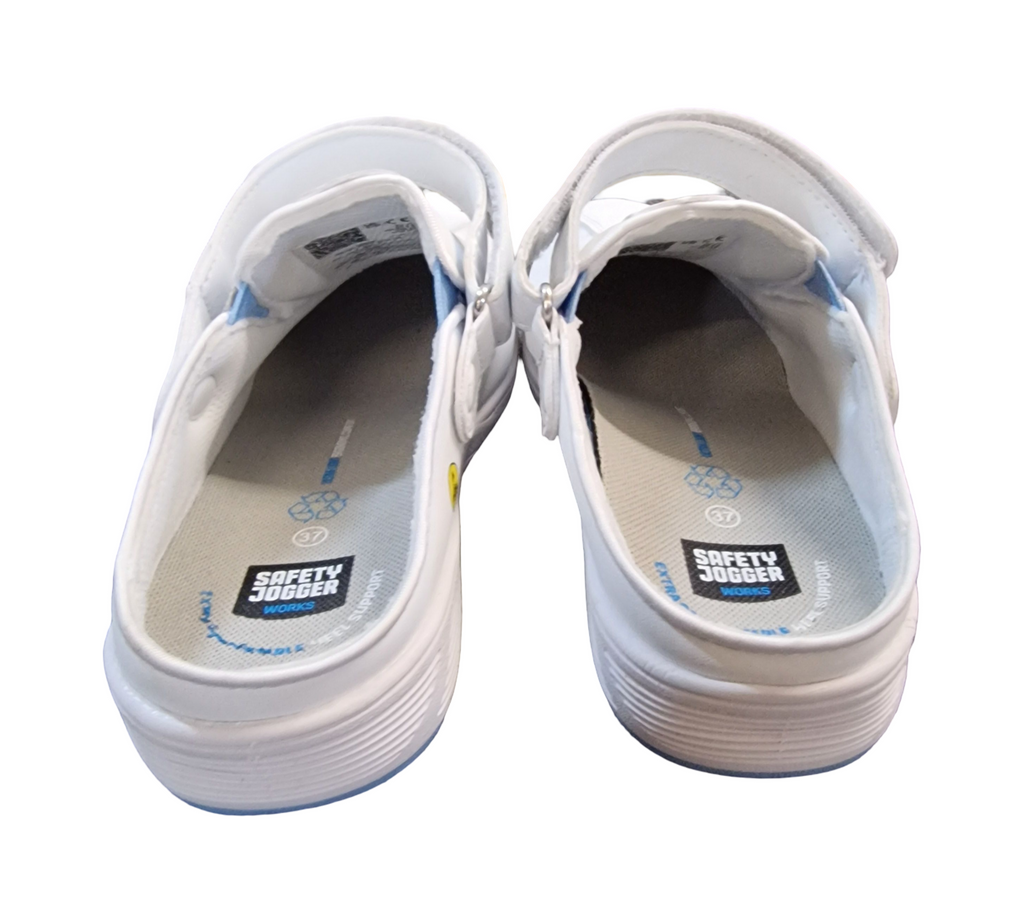Oxypas Iris Sicherheitsschuhe für Damen, Weiß, Größe 37 EU