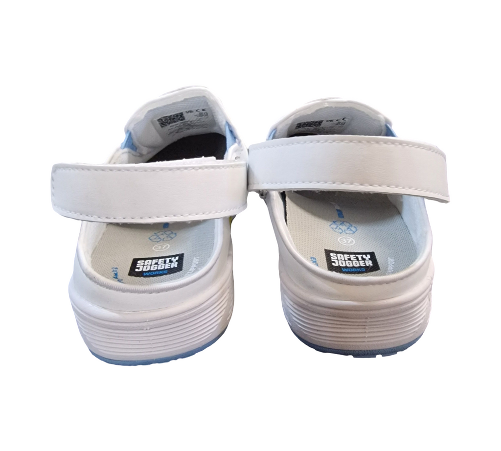 Oxypas Iris Sicherheitsschuhe für Damen, Weiß, Größe 37 EU
