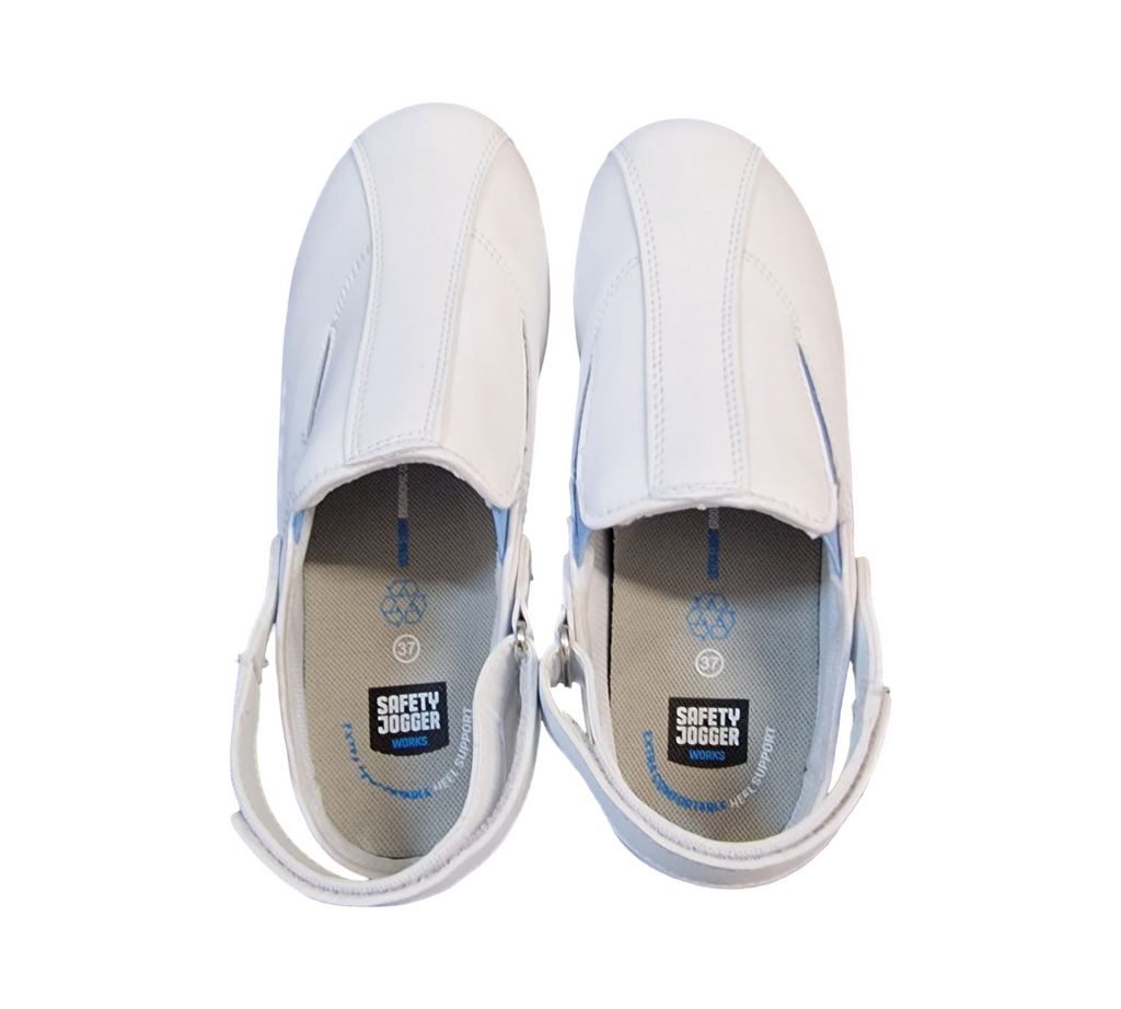 Oxypas Iris Sicherheitsschuhe für Damen, Weiß, Größe 37 EU