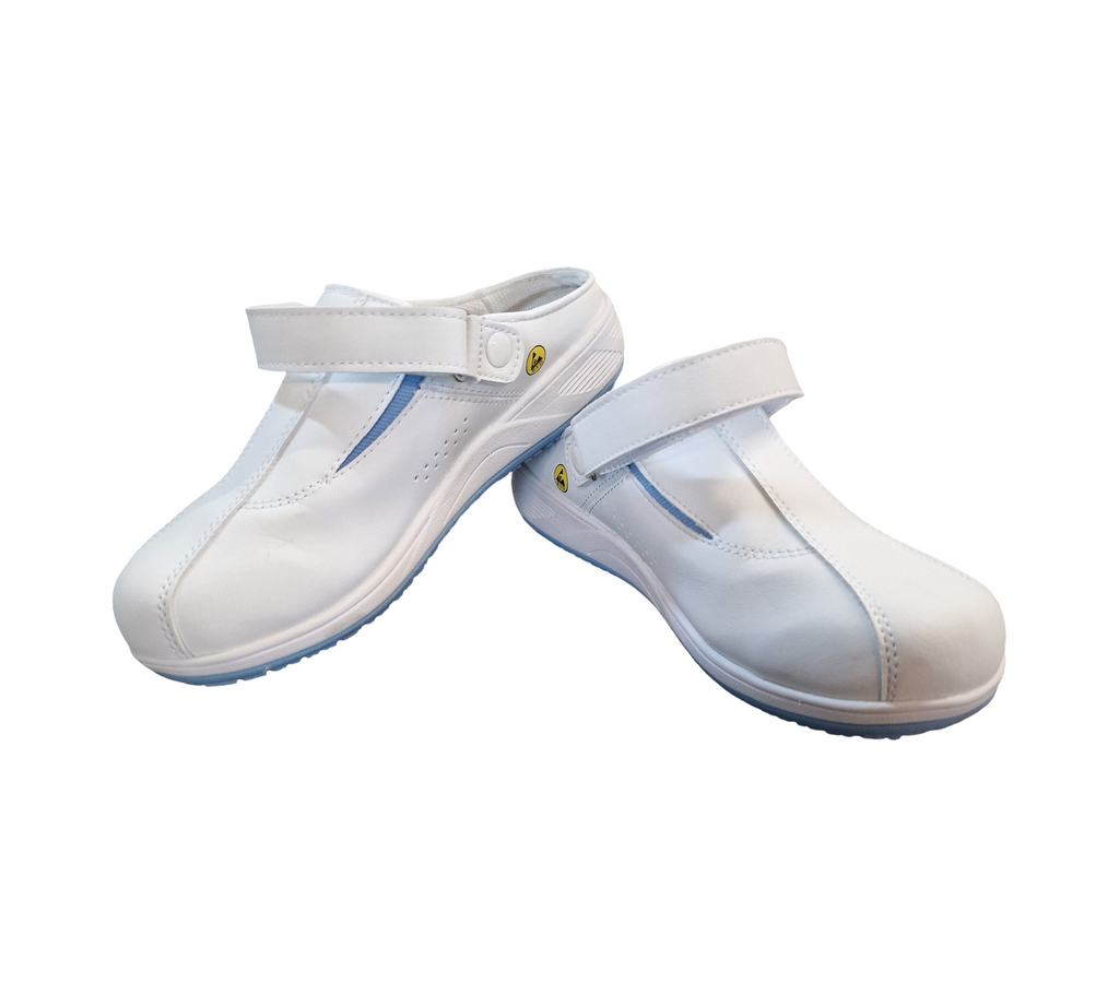 Oxypas Iris Sicherheitsschuhe für Damen, Weiß, Größe 37 EU
