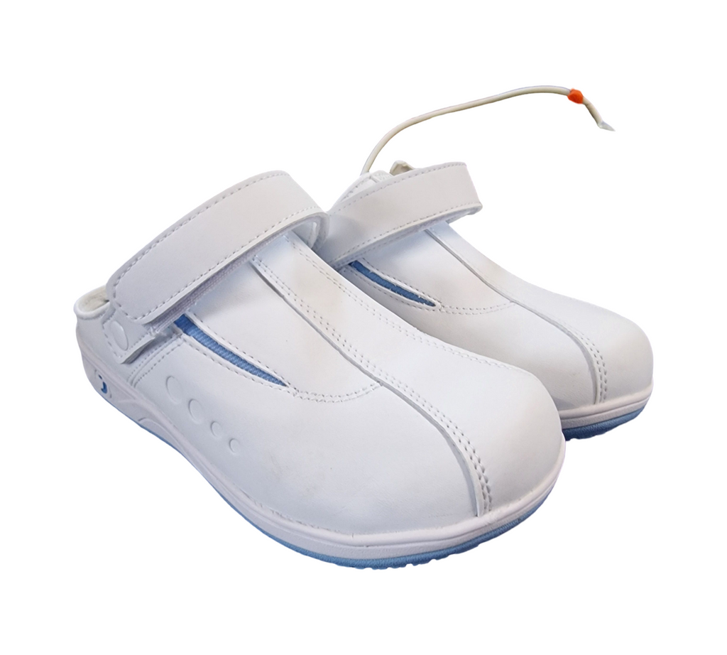 Oxypas Iris Sicherheitsschuhe für Damen, Weiß, Größe 37 EU