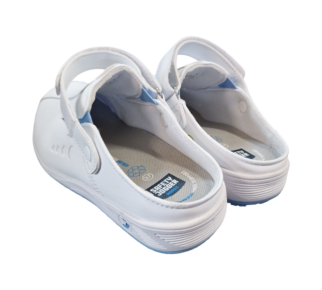 Oxypas Iris Sicherheitsschuhe für Damen, Weiß, Größe 37 EU