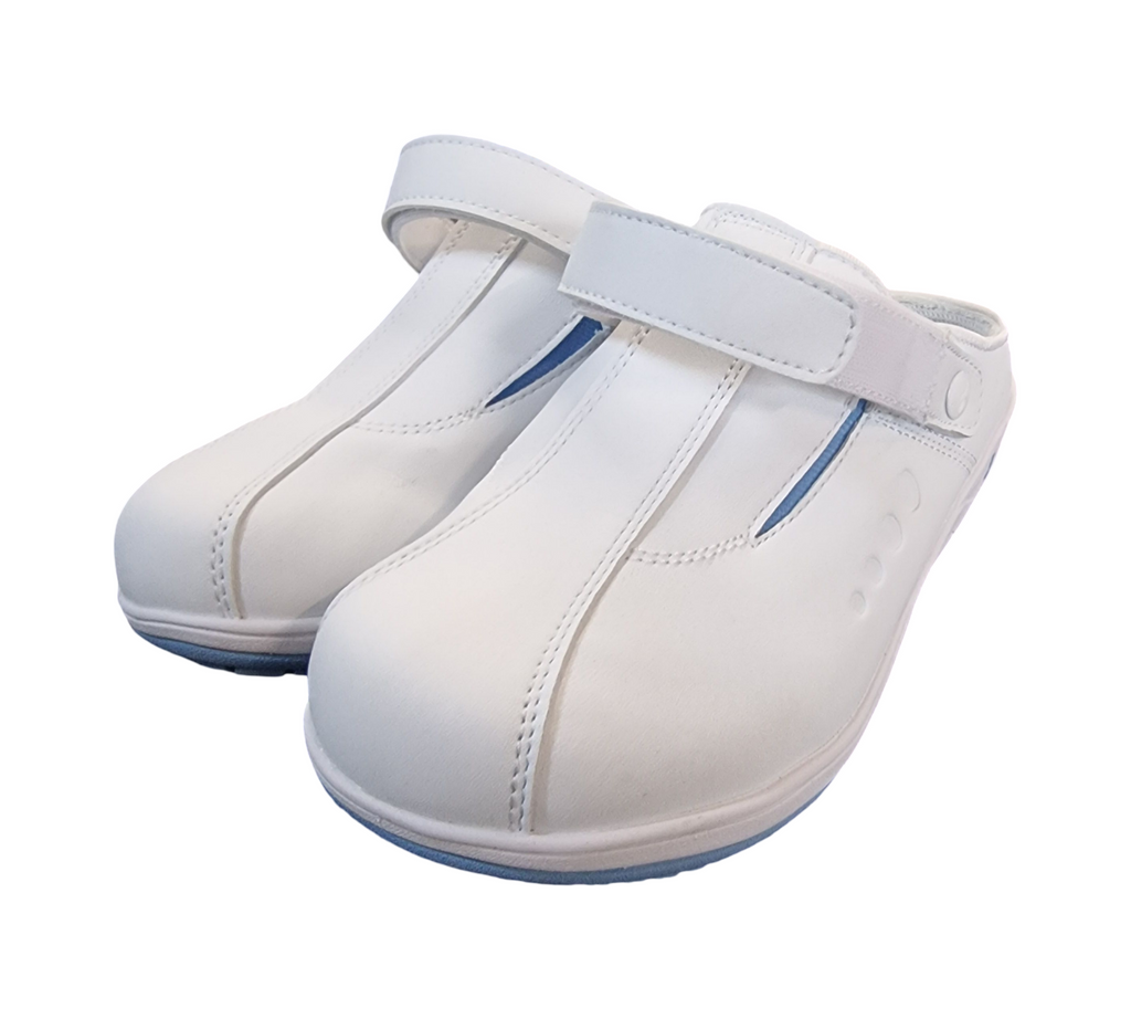 Oxypas Iris Sicherheitsschuhe für Damen, Weiß, Größe 37 EU