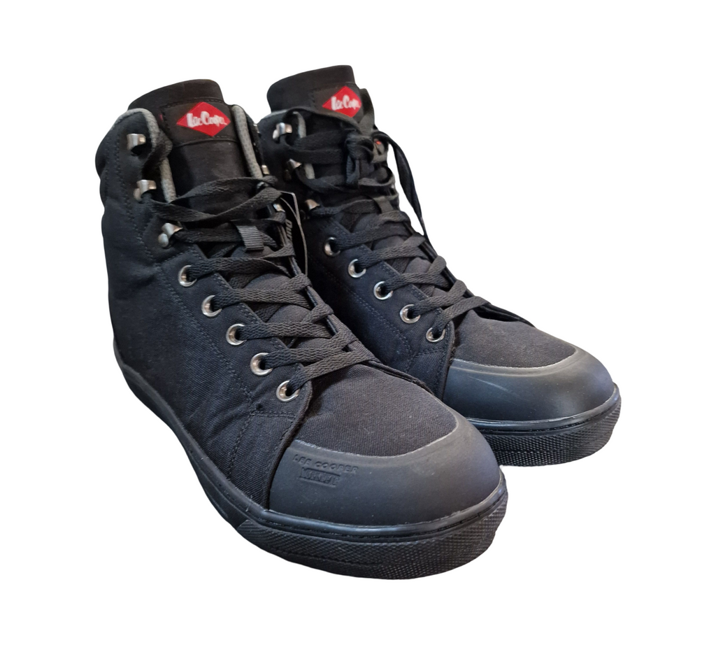 Lee Cooper LCSHOE158 Sicherheitsstiefel Unisex SB SRA Gr. 10 Schwarz