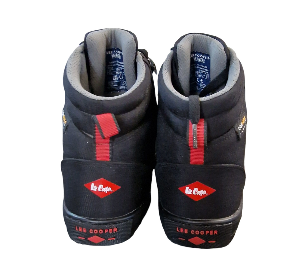 Lee Cooper LCSHOE158 Sicherheitsstiefel Unisex SB SRA Gr. 10 Schwarz