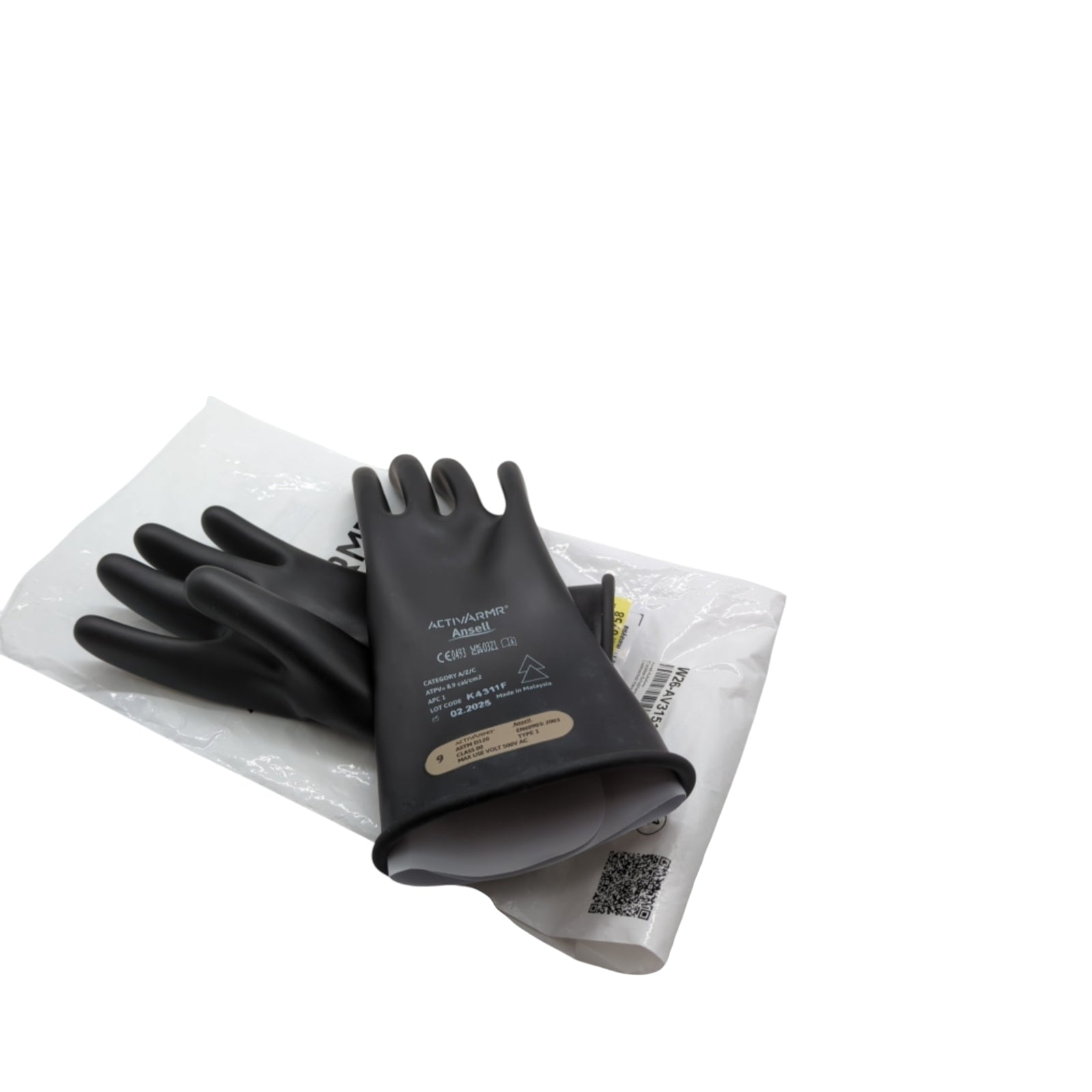Ansell ActivArmr Elektriker-Schutzhandschuhe Klasse 00 500V Gr. 9
