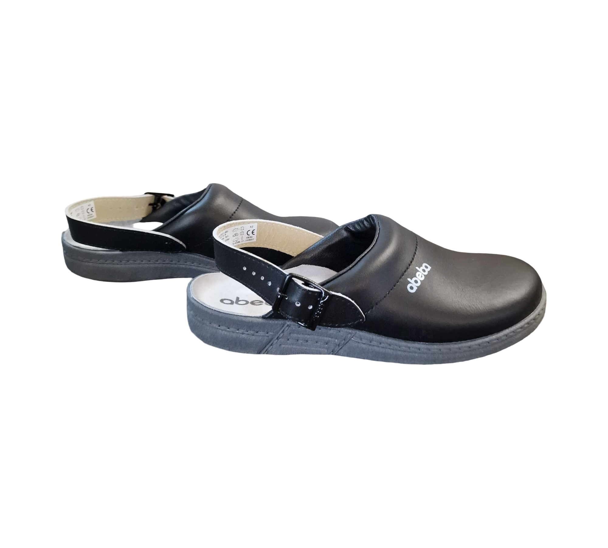ABEBA 7031 Berufsclog Arbeitsschuhe Berufsschuhe Gr. 42 Schwarz