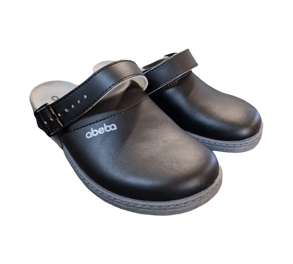 ABEBA 7031 Berufsclog Arbeitsschuhe Berufsschuhe Gr. 42 Schwarz