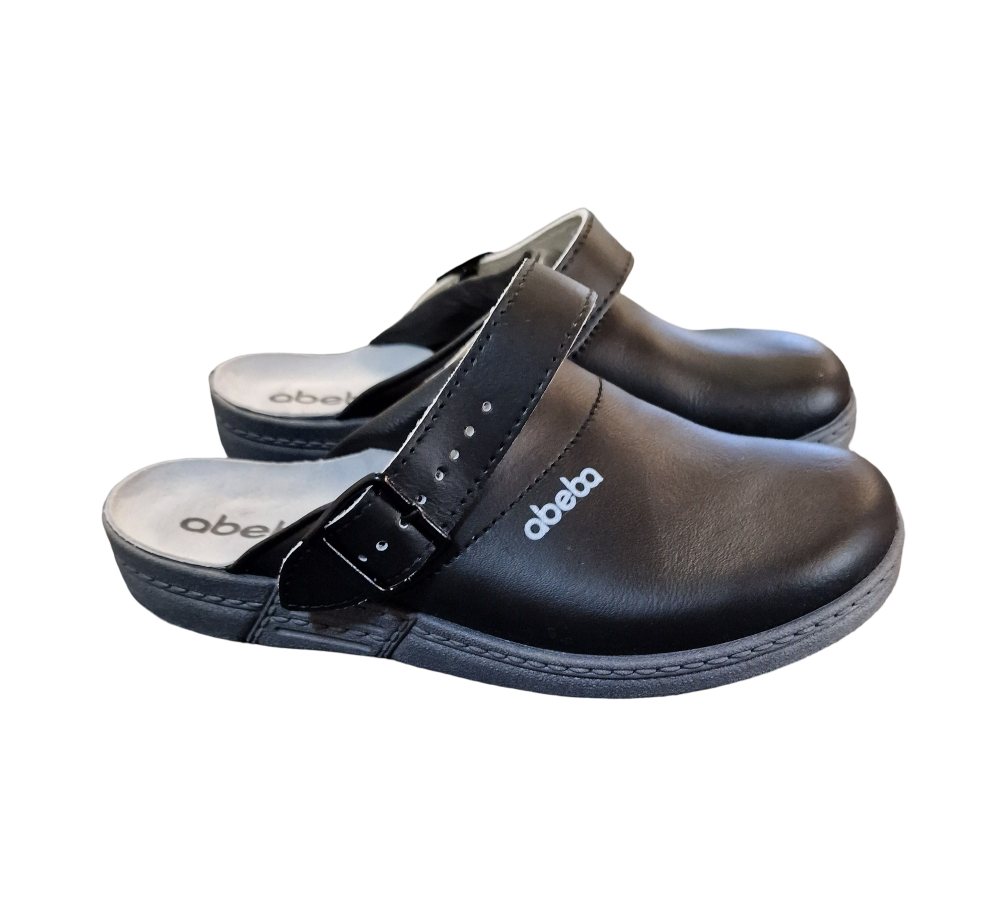ABEBA 7031 Berufsclog Arbeitsschuhe Berufsschuhe Gr. 42 Schwarz
