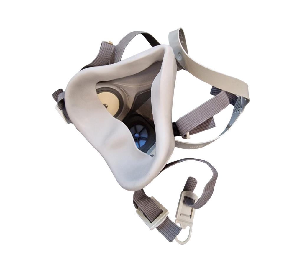 3M 6002 A2P2 Atemschutzmaske Lackiermaske Unisex Einheitsgröße Grau