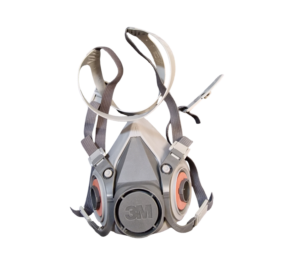 3M 6002 A2P2 Atemschutzmaske Lackiermaske Unisex Einheitsgröße Grau