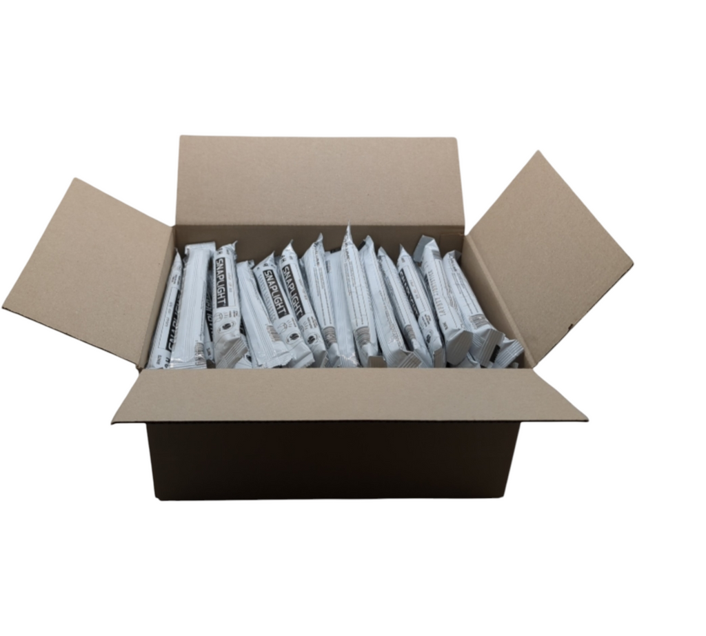 Cyalume SnapLight Light Stick 15 cm 8 Hours White 100 Pack