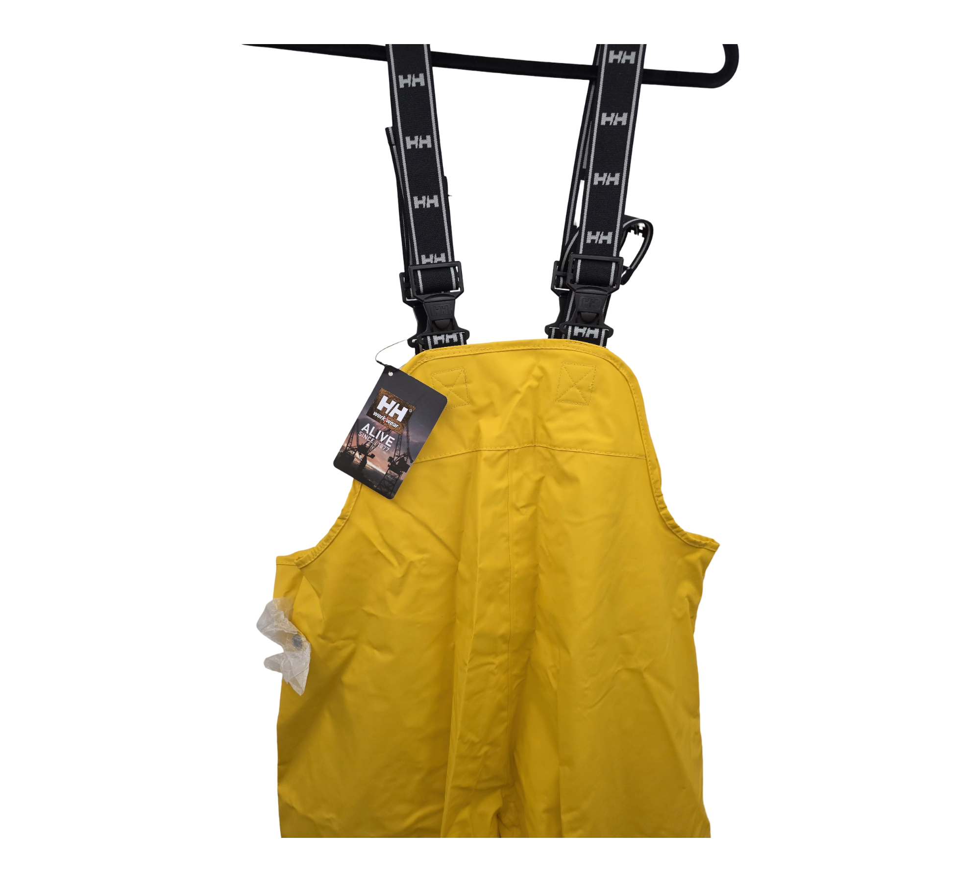 HELLY HANSEN Mandal Wachshose Regenhose Arbeitskleidung Gr. L Gelb