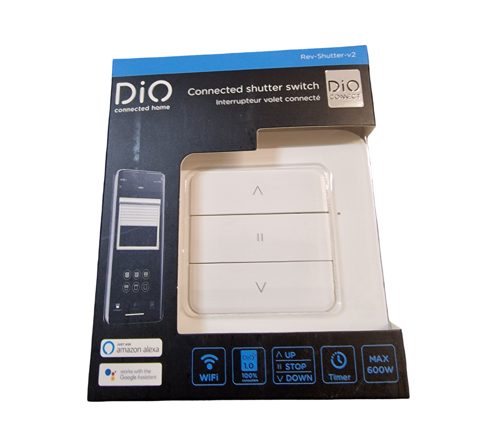 - koment--DiO Connected home Nur 3 Netzschalter-Set für Rolläden - DiO