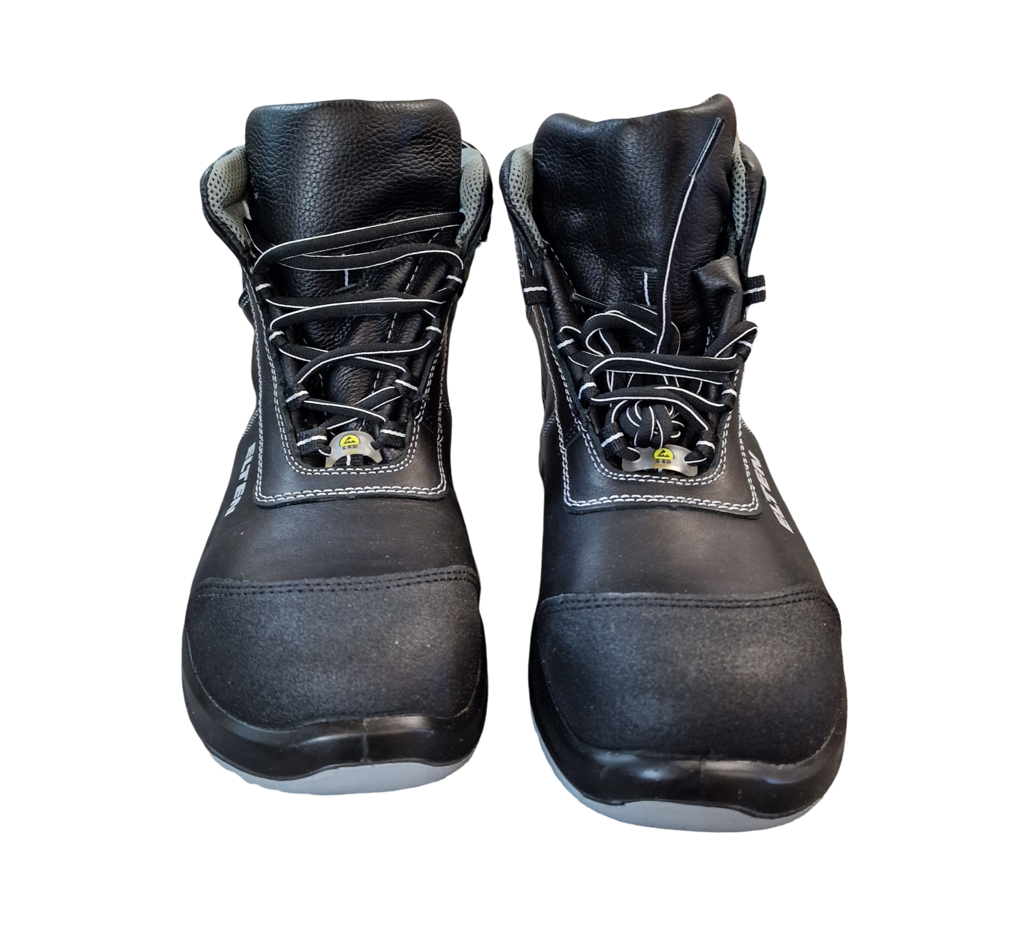 ELTEN Reaction XXT Mid ESD S3 Sicherheitsstiefel Gr. 43 Schwarz/Grau