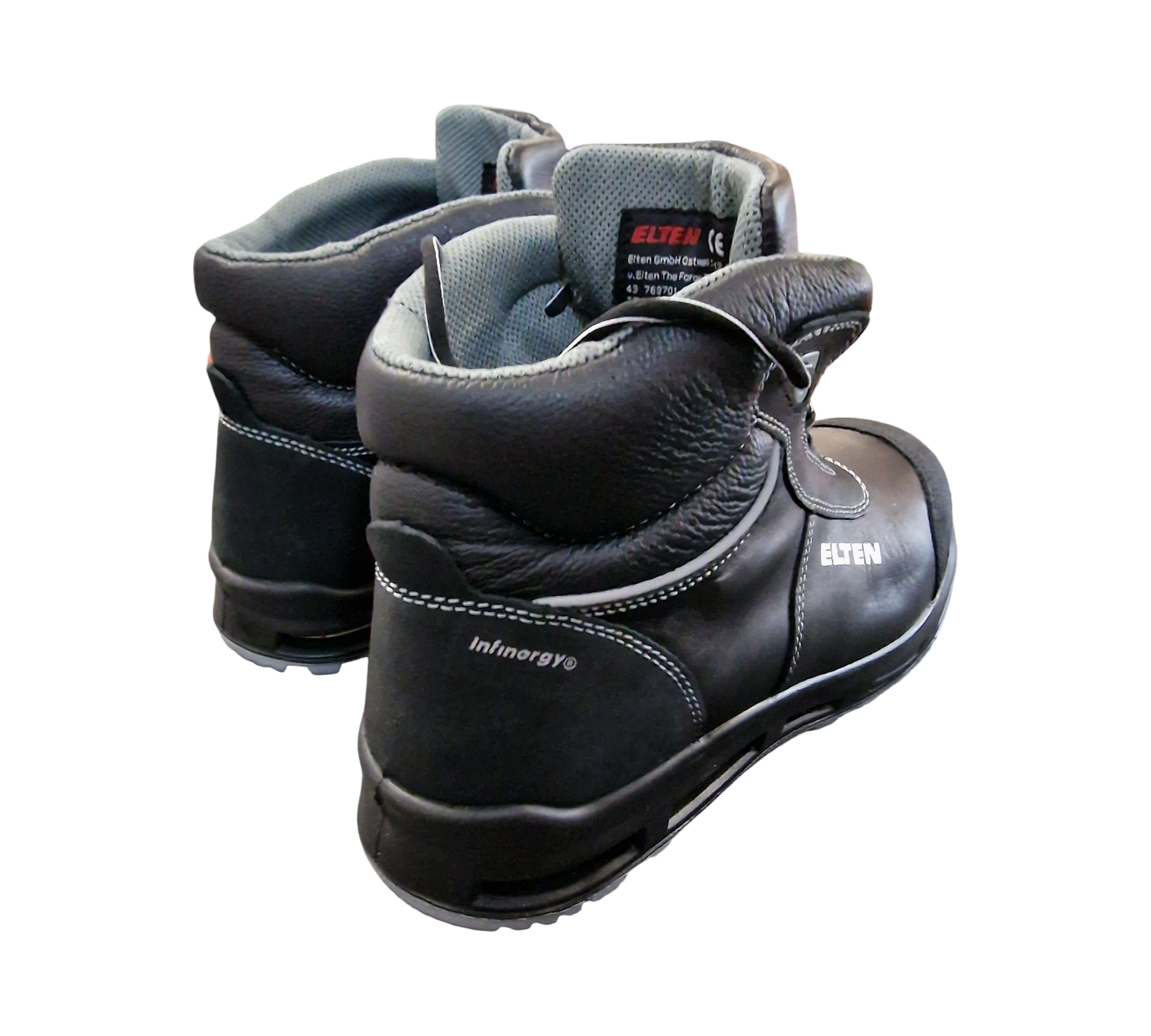 ELTEN Reaction XXT Mid ESD S3 Sicherheitsstiefel Gr. 43 Schwarz/Grau