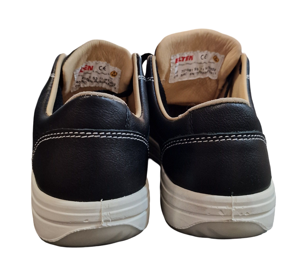 ELTEN Shadow Low ESD S3 Sicherheitsschuhe Unisex Stahlkappe Gr. 40 Schwarz