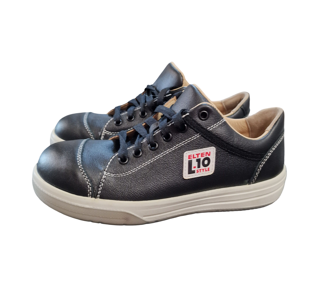 ELTEN Shadow Low ESD S3 Sicherheitsschuhe Unisex Stahlkappe Gr. 40 Schwarz
