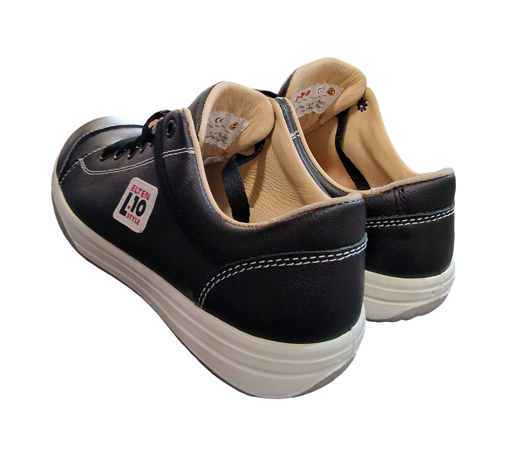 ELTEN Shadow Low ESD S3 Sicherheitsschuhe Unisex Stahlkappe Gr. 40 Schwarz