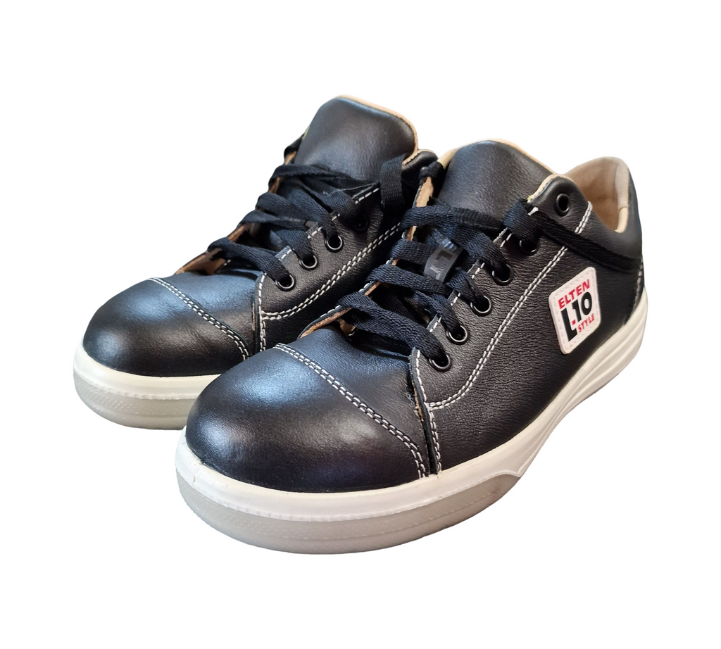 ELTEN Shadow Low ESD S3 Sicherheitsschuhe Unisex Stahlkappe Gr. 40 Schwarz