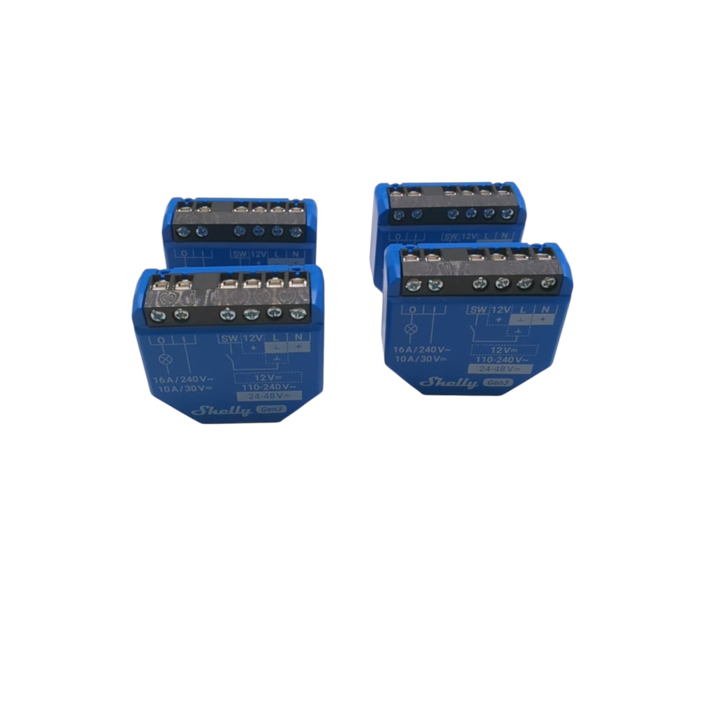Shelly 1 Gen3 Smart Relais 1 Kanal 16A potentialfrei