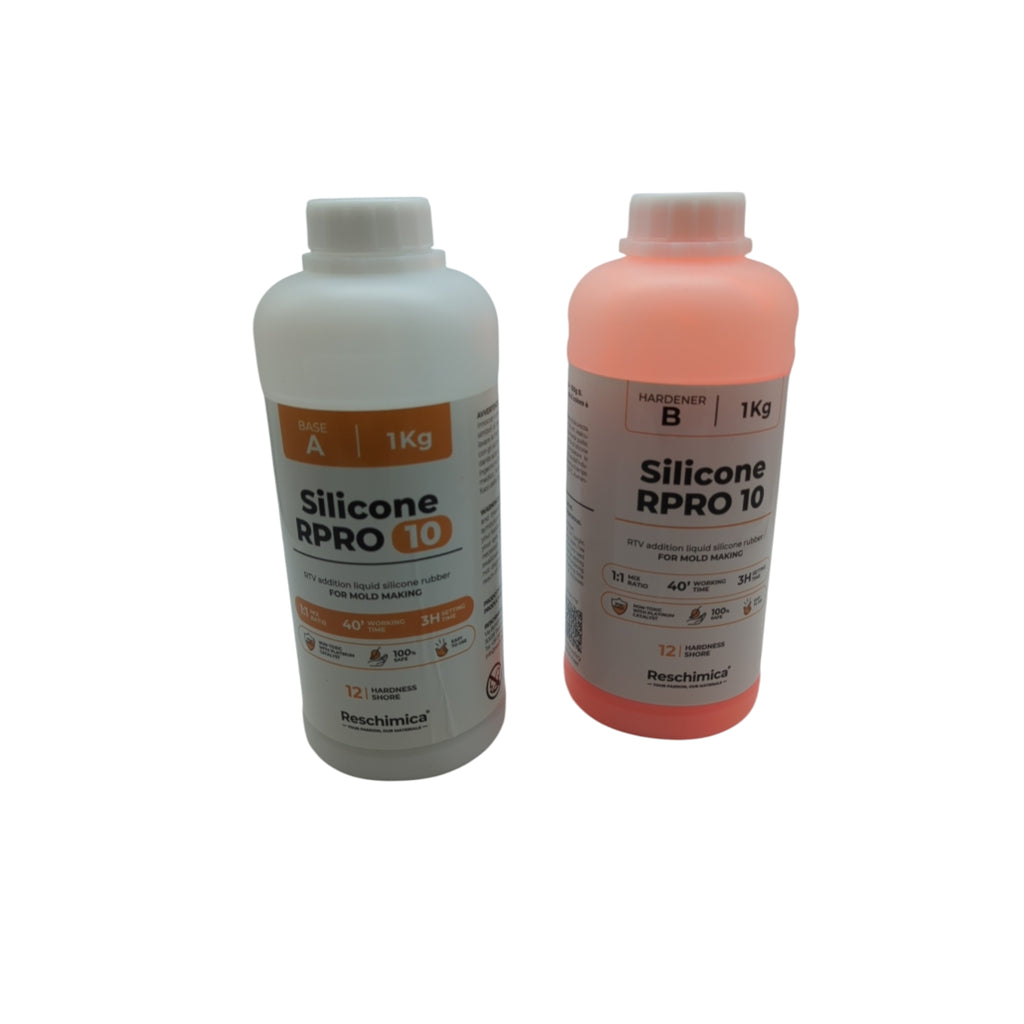 R PRO 10 Mold Making Silicone Soft 1:1 Duplicating Silicone DIY Resin Molds