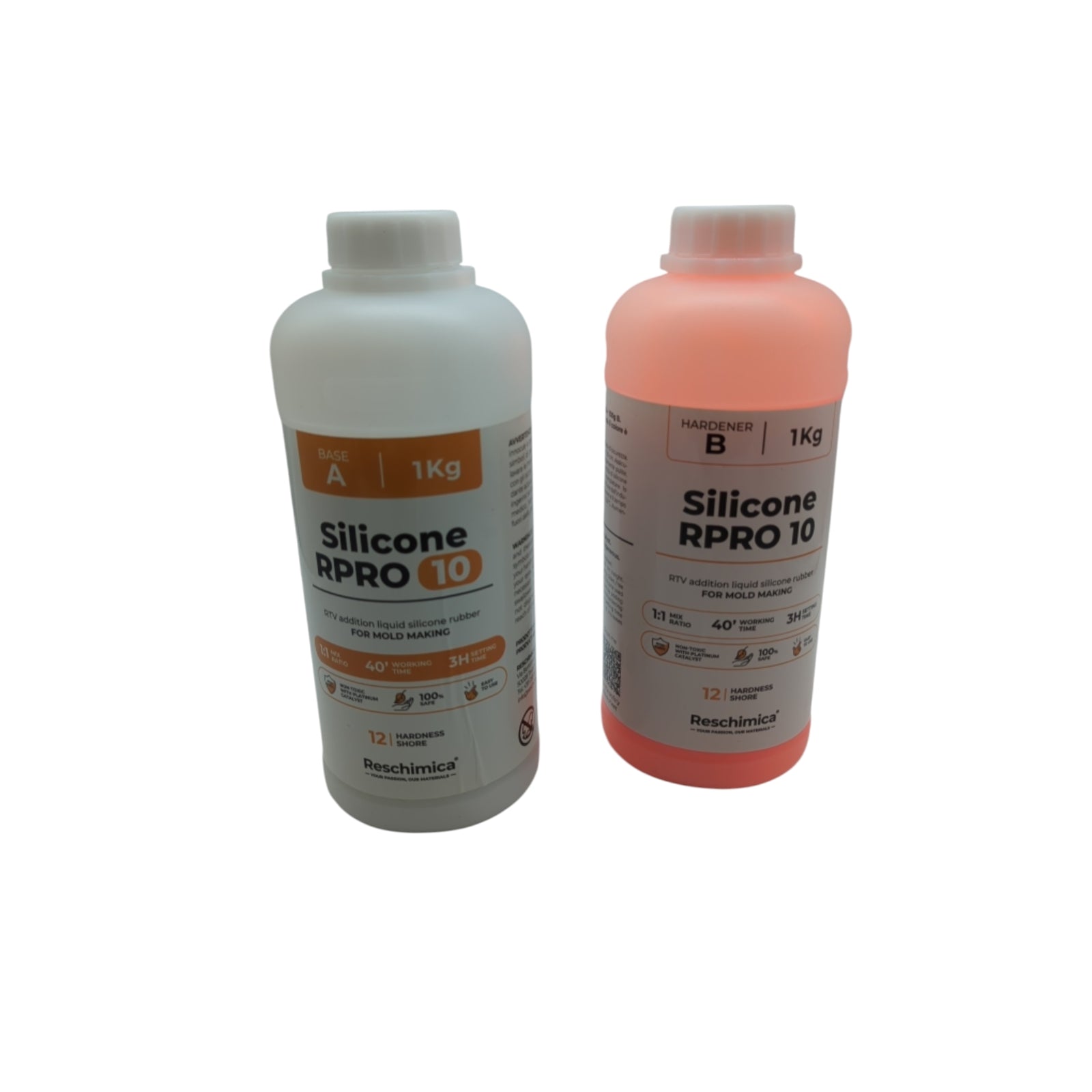 R PRO 10 Mold Making Silicone Soft 1:1 Duplicating Silicone DIY Resin Molds
